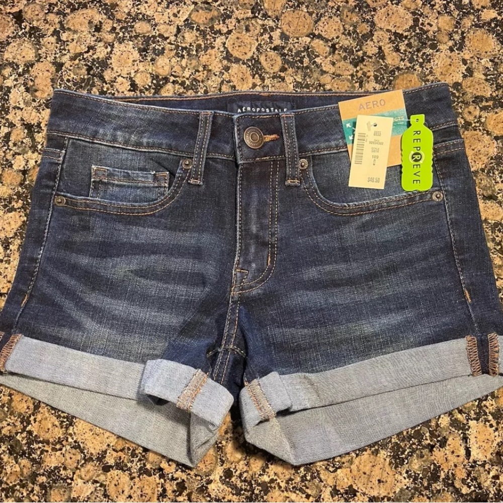 Women’s Aero Low Rise Midi 3.5” Denim Shorts